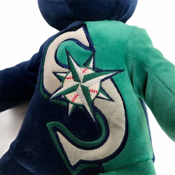 Team Beans Seattle Mariners Beanie Bear Blue Green - Picture 4 of 8